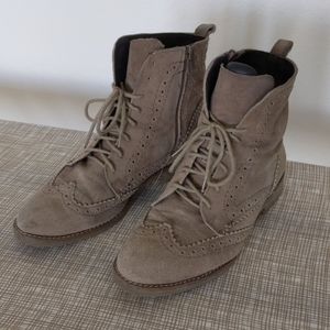 Suede Oxford shoes Lineazeta